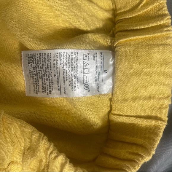 Banana Republic NWT Linen Blend Shorts M Pull On High Waist Coastal Minimalist - Picture 6 of 10